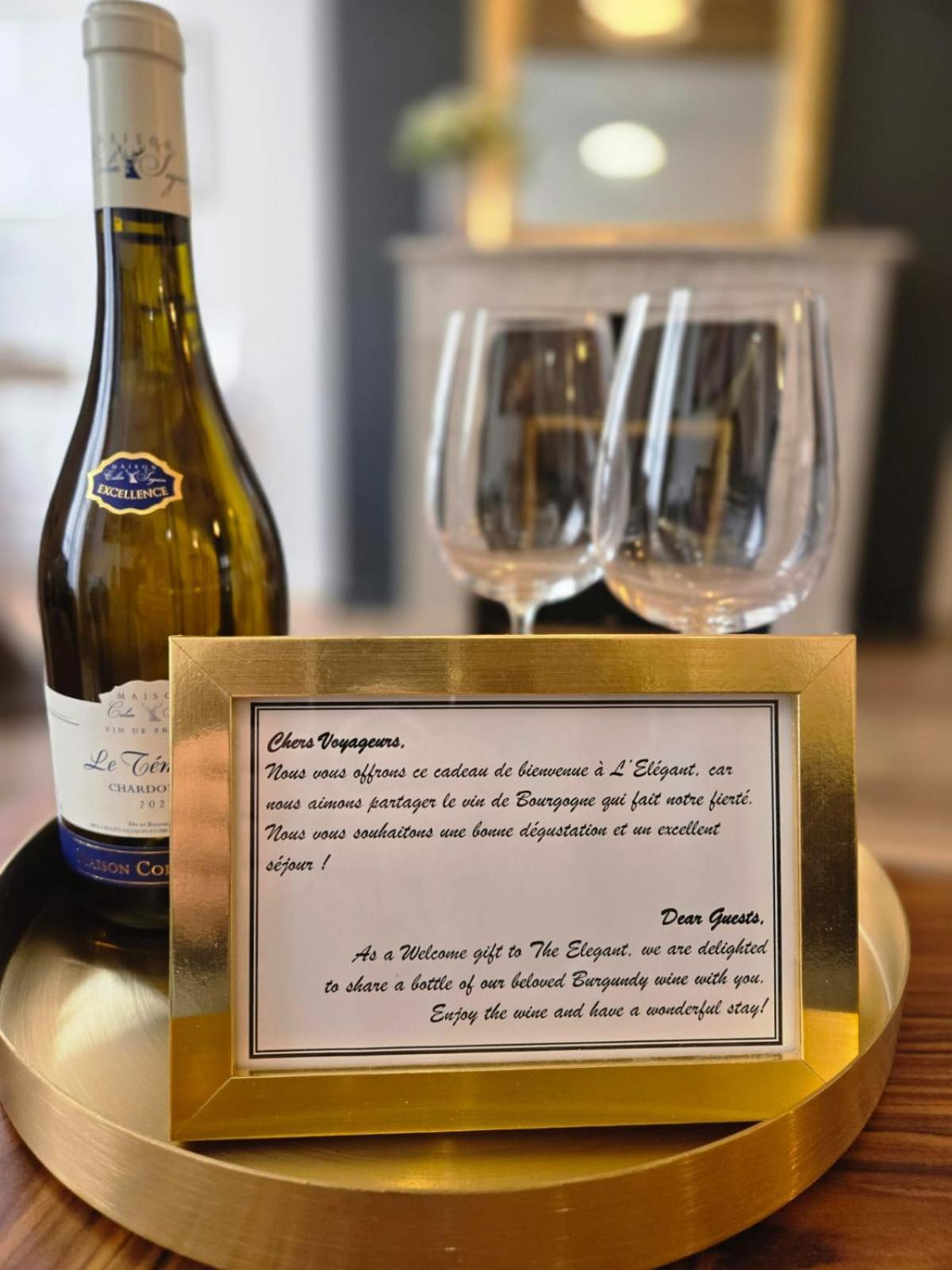 L'Elegant - Cosy, Design Et Charme En Hypercentre Apartment Dijon Bagian luar foto
